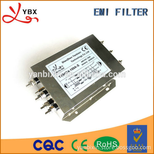 High Performance Low Pass EMC Harmonic 3 Phase Filter